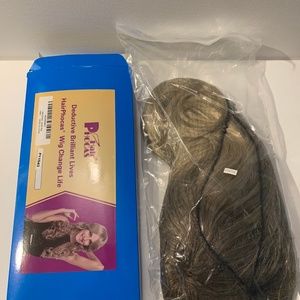 Hairphocas Long Blonde Wig Blonde with Bangs